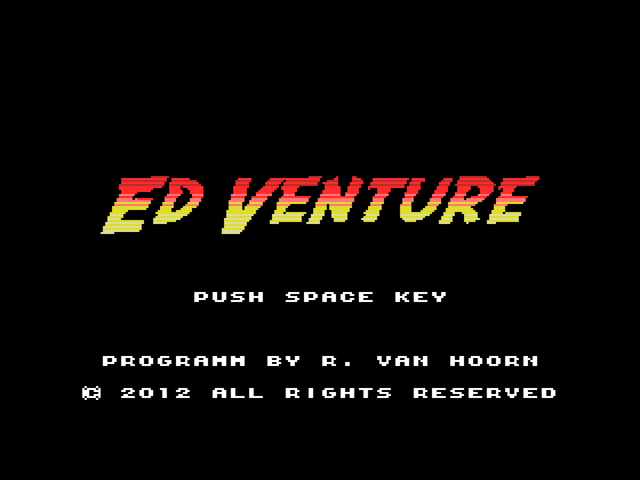 Ed Venture - game screen (test version)
