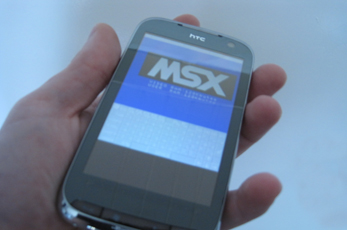 fMSX op HTC Touch Pro II Windows Mobile 6.1