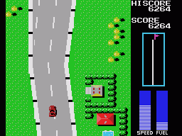 Roadfighter (Konami) screenshot